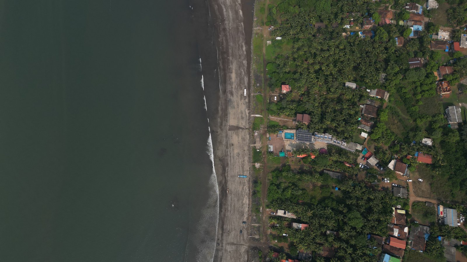 Aerial view of Dapoli plots